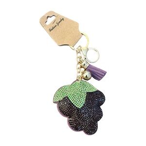 Fashion Jewelry Sparkling Grape Key Holder